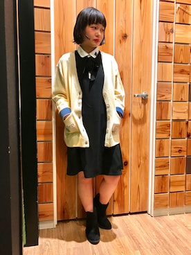 「Rydia（リディア）のアイテム」を使った、やまとさん（レディース・153cm）の冬コーディネート