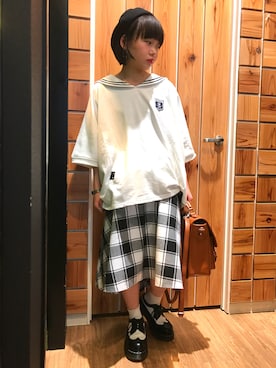「Rydia（リディア）のアイテム」を使った、やまとさん（レディース・153cm）の冬コーディネート