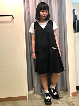 「Rydia（リディア）のアイテム」を使った、やまとさん（レディース・153cm）の夏コーディネート