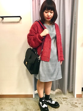 「Rydia（リディア）のアイテム」を使った、やまとさん（レディース・153cm）の秋コーディネート