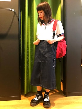 「Rydia（リディア）のアイテム」を使った、やまとさん（レディース・153cm）の夏コーディネート