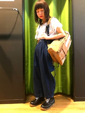 「Rydia（リディア）のアイテム（シューズ）」を使った、やまとさん（レディース・153cm）の夏コーディネート
