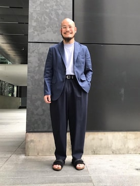 「ベーシック/トラッド」｜山本　一輝さん（メンズ・163cm）の春コーディネート