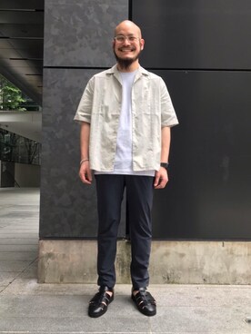 「RECOMMEND  ITEM STYLING」｜「アイテム（腕時計）」を使った、山本　一輝さん（メンズ・163cm）の春コーディネート