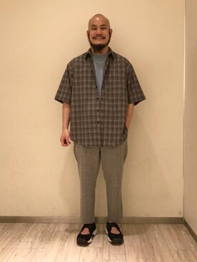 山本　一輝さん（メンズ・163cm）の春コーディネート