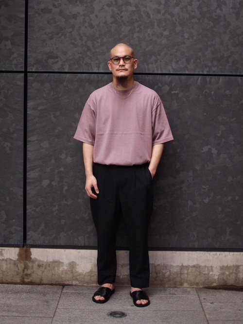 山本 一輝さんのTシャツ/カットソー「【別注】 <Hanes(ヘインズ)> BEEFY-T/ビーフィー Tシャツ(HANES|ヘインズ)」を使ったコーディネート