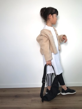 H.Hさん（キッズ・120cm）の秋コーディネート