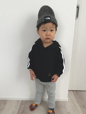 sapiさん（キッズ・80cm）の冬コーディネート