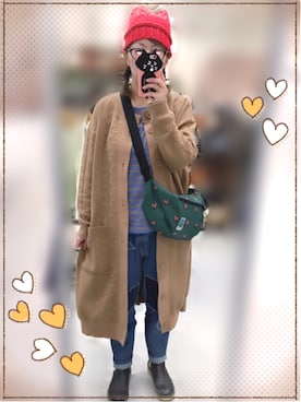 だるさん（レディース・154cm）の冬コーディネート