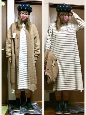 だるさん（レディース・154cm）の秋コーディネート