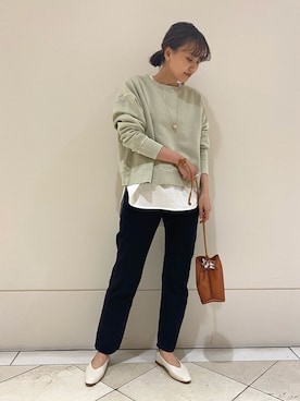 asakaさん（レディース・164cm）の冬コーディネート