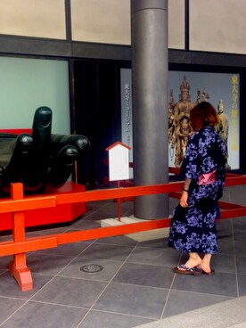 「浴衣」｜あべべさん（メンズ・172cm）の冬コーディネート