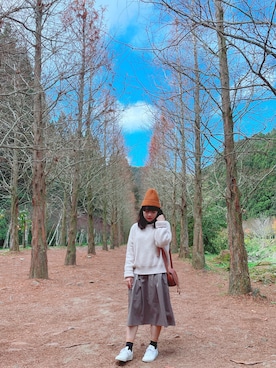 「nantou」｜Irisさん（レディース・156cm）の冬コーディネート