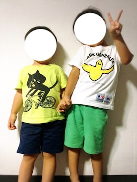 TKHRさん（キッズ・100cm）の夏コーディネート