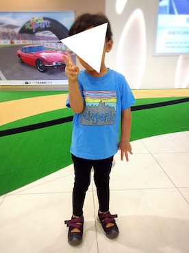 TKHRさん（キッズ・100cm）の夏コーディネート