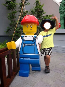 TKHRさん（キッズ・100cm）の夏コーディネート