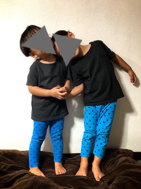 「codycoby（コーディーコービー）のアイテム」を使った、TKHRさん（キッズ・110cm）の秋コーディネート