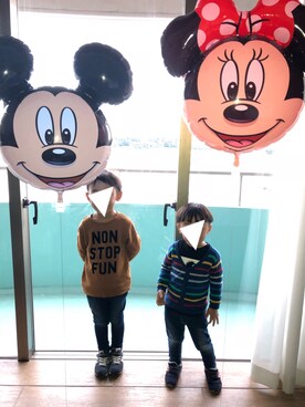 TKHRさん（キッズ・110cm）の秋コーディネート