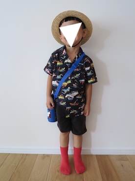 TKHRさん（キッズ・110cm）の夏コーディネート