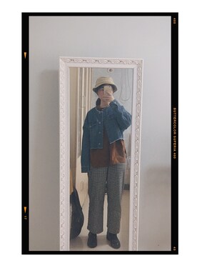 「TYAKASHAのアイテム（帽子）」を使った、fancyさん（レディース・162cm）の春コーディネート