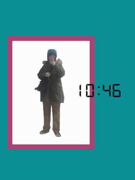 「PULL&BEAR（プルアンドベア）のアイテム（帽子）」を使った、fancyさん（レディース・162cm）の冬コーディネート