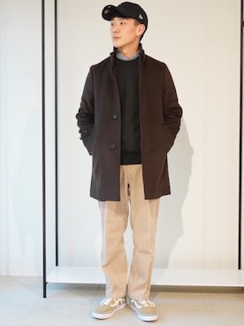 「一押しのアウタースタイル」｜「アイテム（その他アウター）」を使った、Jedikさん（メンズ・169cm）の冬コーディネート