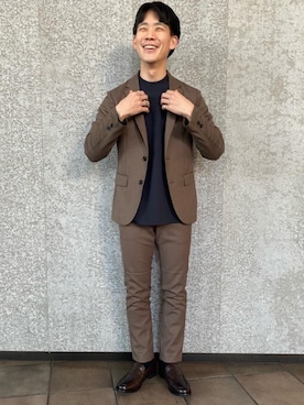 「Easy Set Up」｜Jedikさん（メンズ・169cm）の冬コーディネート
