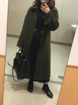 Wego ウィゴー の Wego ステンカラーロングコート ステンカラーコート Wear Wego ウィゴー の Wego ステンカラーロングコート ステンカラーコート Wear