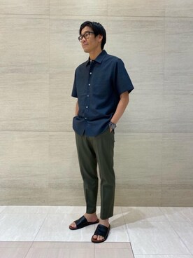 小松 史郎さん(メンズ・170cm)の夏コーディネート