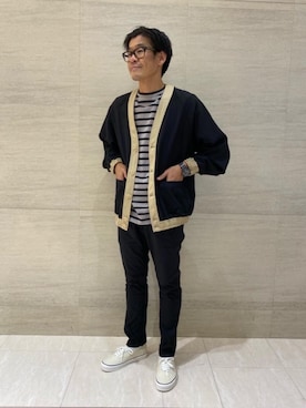 小松　史郎さん（メンズ・170cm）の夏コーディネート