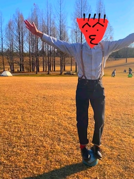 「UNIQLO（ユニクロ）の50色ソックス（消臭機能付き）（ソックス/靴下）」を使った、beranabus 相互フォロー100％さん（メンズ・167cm）の冬コーディネート