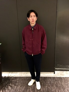 「JUNRED（ジュンレッド）のアイテム」を使った、tmkさん（メンズ・168cm）の春コーディネート