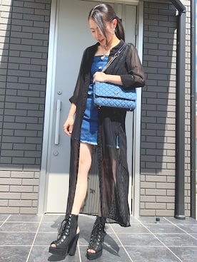 「ランチコーデ」｜「アイテム（ジャケット/アウター）」を使った、kanaさん（レディース・153cm）の秋コーディネート