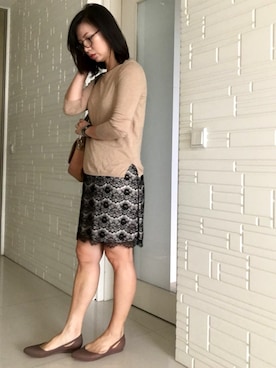 「massimo dutti」｜chalinnさん（レディース・165cm）の秋コーディネート
