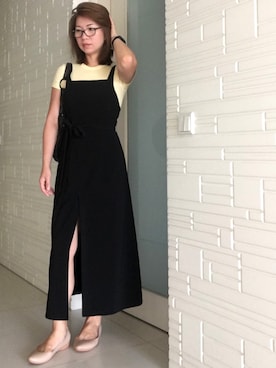 「Kenneth Cole（ケネスコール）のアイテム」を使った、chalinnさん（レディース・165cm）の夏コーディネート
