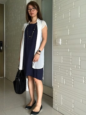 「working style」｜「アイテム（その他シューズ）」を使った、chalinnさん（レディース・165cm）の夏コーディネート