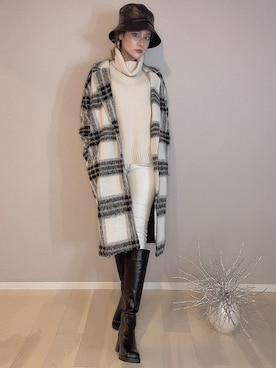 SUさん（レディース・157cm）の冬コーディネート