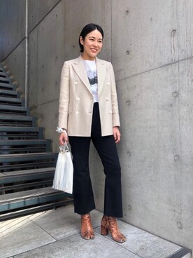 NAOKOさん(レディース・159cm)の冬コーディネート