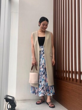 NAOKOさん（レディース・159cm）の春コーディネート