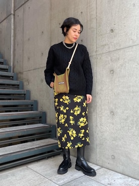 NAOKOさん（レディース・159cm）の秋コーディネート