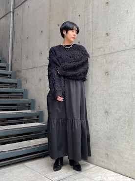 NAOKOさん（レディース・159cm）の冬コーディネート