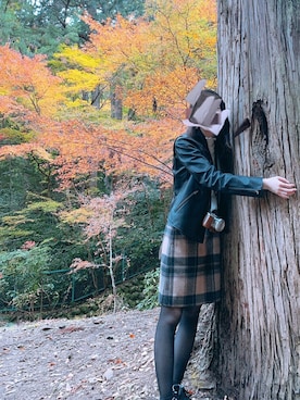 Noさん（レディース・149cm）の冬コーディネート