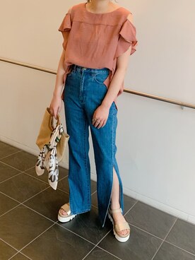 chihiroさん（レディース・147cm）の春コーディネート