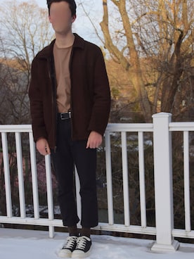 「DOCKERS（ドッカーズ）のアイテム（ジャケット/アウター）」を使った、innovation_movementさん（メンズ・180cm）の春コーディネート
