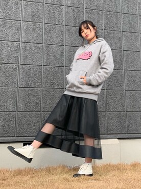 「JULIEN DAVID（ジュリエンデビッド）のアイテム」を使った、azyu1さん（レディース・163cm）の冬コーディネート