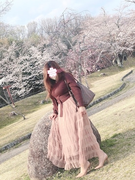 Lenさん（レディース・151cm）の春コーディネート