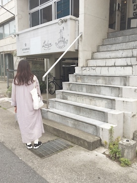 「TODAYFUL（トゥデイフル）のアイテム（ワンピース）」を使った、kotohaさん（レディース・160cm）の夏コーディネート