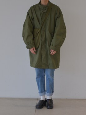 「M65」｜yuki yoshikawa.さん（メンズ・178cm）の冬コーディネート