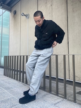 藤田敬哉さん(メンズ・167cm)の春コーディネート