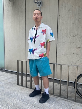 藤田敬哉さん（メンズ・167cm）の夏コーディネート